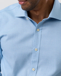 Brooksfield BFC2583 Luxe Shirt - Aqua