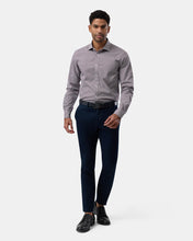Load image into Gallery viewer, Brooksfield Stretch Performance Regular Fit Shirt - Burgundy
