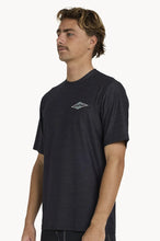 Load image into Gallery viewer, Billabong Diamond Shoreline Loose Fit Rashie - Black Heather
