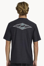 Load image into Gallery viewer, Billabong Diamond Shoreline Loose Fit Rashie - Black Heather
