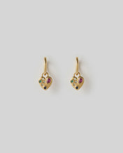 Load image into Gallery viewer, Arms Of Eve Bisou Heart Earrings
