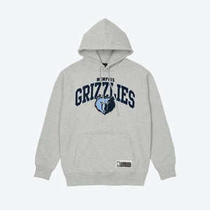 NBA Essentials Memphis Grizzlies Arch Hoodie - White Marle