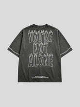 Load image into Gallery viewer, Billy Bones In It Together Tee - Sunfaded Black
