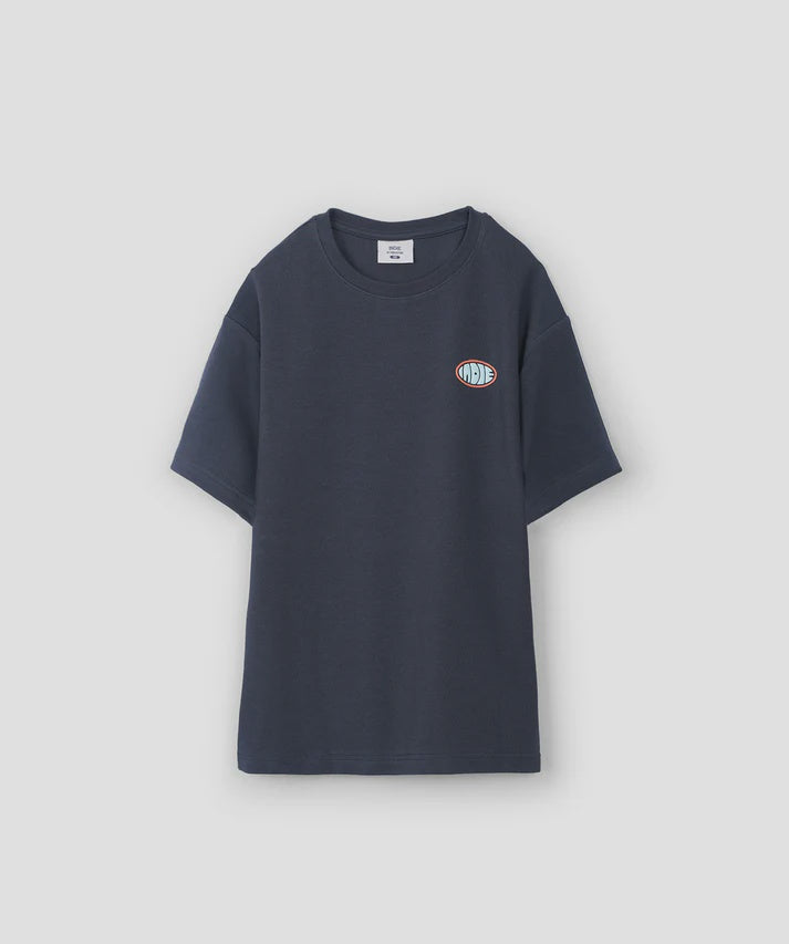 Indie Kids The Stacked Tee - Slate/Mint