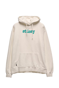 Stussy Typewriter 50-50 Hood - Pigment Winter White