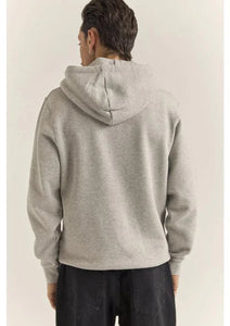 Rhythm Brand Fleece Hoodie - Grey Heather
