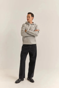 Rhythm Brand Fleece Hoodie - Grey Heather