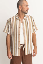 Load image into Gallery viewer, Rhythm Paisley Stripe SS Shirt - Desert Sage
