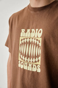 Rhythm Interrupted Vintage SS T-Shirt - Brown