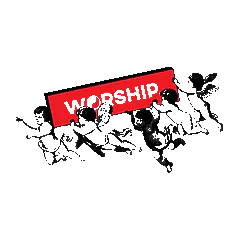 Worship Podium Tee - White