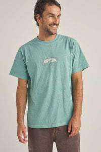 Rhythm Dos Soles Vintage T-Shirt - Green