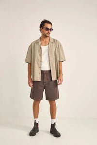 Rhythm Chile Denim Short - Brown