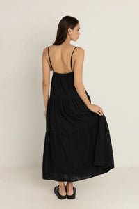 Rhythm Jaci Maxi Dress - Black