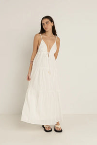 Rhythm Jaci Maxi Dress - White