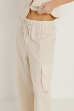 Load image into Gallery viewer, Rhythm Cove Cargo Pant - Oat
