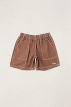 Load image into Gallery viewer, Rhythm Contrast Stitch Jam Shorts - Chocolate
