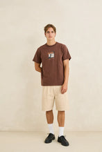 Load image into Gallery viewer, Rhythm Tune In Vintage T-Shirt - Chocolate
