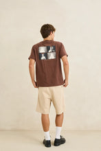Load image into Gallery viewer, Rhythm Tune In Vintage T-Shirt - Chocolate
