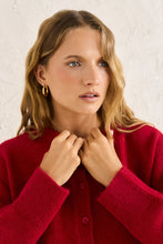 Load image into Gallery viewer, Rhythm Estelle Fluffy Cardigan - Chilli
