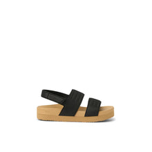 Load image into Gallery viewer, Reef Kids Water Vista Sandal - Black/Tan
