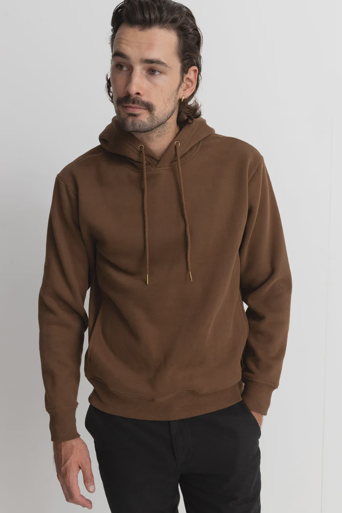 Rhythm Classic Fleece Hood - Chocolate