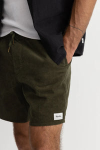 Rhythm Classic Cord Jam Short - Olive