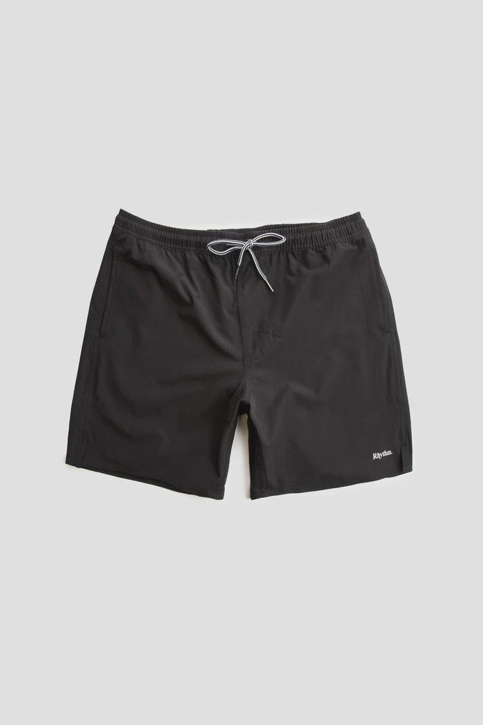 Rhythm Men's Classic Beach Short - Black