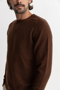 Rhythm Classic Crew Knit - Chocolate