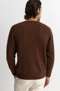 Rhythm Classic Crew Knit - Chocolate