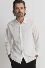 Load image into Gallery viewer, Rhythm Men&#39;s Classic Linen L/S Shirt - White
