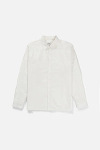 Rhythm Men's Classic Linen L/S Shirt - White