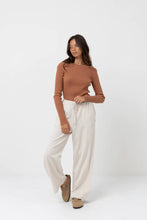 Load image into Gallery viewer, Rhythm Classic Drawstring Pant - Oat
