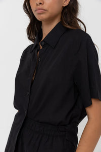 Rhythm Classic Lounge Shirt - Black