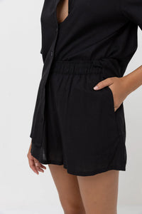 Rhythm Classic Lounge Shirt - Black