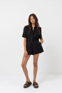 Rhythm Classic Lounge Shirt - Black