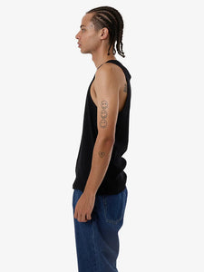Thrills Endless Rib Tank - Black