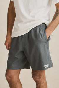 Rhythm Classic Linen Jam Short - Silver Pine