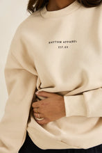 Load image into Gallery viewer, Rhythm Ladies Classic Brand Fleece - Oat

