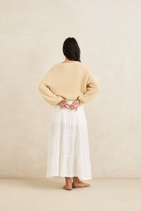Rhythm Classic Knit Jumper - Butter