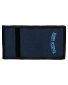 Santa Cruz Collegiate Strip Velcro Wallet - Navy