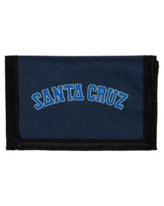 Santa Cruz Collegiate Strip Velcro Wallet - Navy