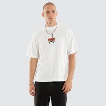 Load image into Gallery viewer, Kiss Chacey Propaganda Street Tee - Natural White
