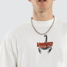 Load image into Gallery viewer, Kiss Chacey Propaganda Street Tee - Natural White
