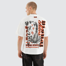 Load image into Gallery viewer, Kiss Chacey Propaganda Street Tee - Natural White
