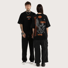 Load image into Gallery viewer, Kiss Chacey x Harley Davidson Thunder Cage Street Tee - Jet Black

