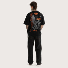 Load image into Gallery viewer, Kiss Chacey x Harley Davidson Thunder Cage Street Tee - Jet Black
