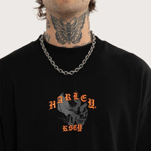 Load image into Gallery viewer, Kiss Chacey x Harley Davidson Thunder Cage Street Tee - Jet Black
