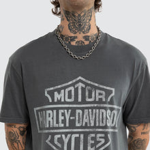 Load image into Gallery viewer, Kiss Chacey x Harley Davidson Downshift Relaxed Tee - Pigment Turbulence
