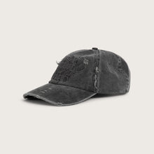 Load image into Gallery viewer, Kiss Chacey x Harley Davidson Knock Dad Cap - Washed Black
