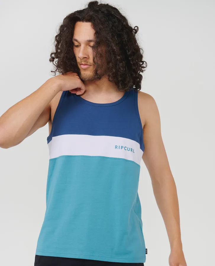 Rip Curl Undertow Panel Tank - Ocean